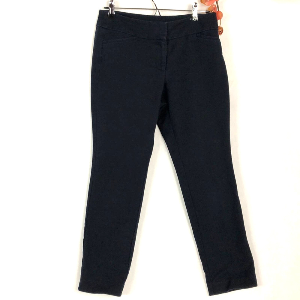 Ann Taylor Signature Crop Blue Pants